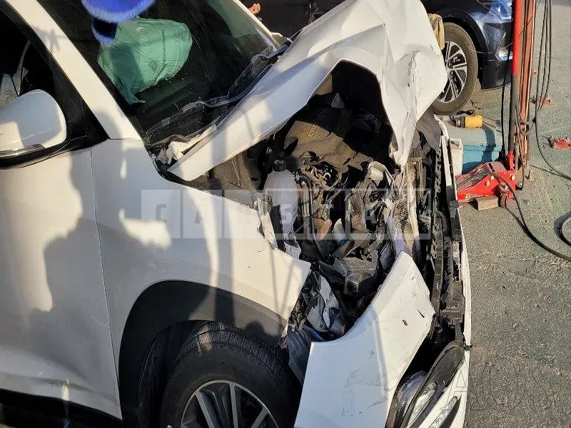 Photo 2 of 8: 2015 Hyundai Tucson TL 2.0 — Korean insurance auction
