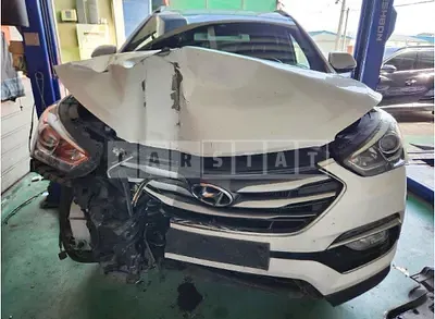 Photo 1 of 3: 2016 Hyundai Santa Fe — Korean insurance auction