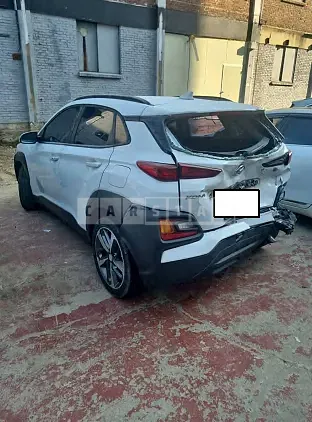 Photo 2 of 18: 2019 Hyundai Kona, VIN KMHK4815GKU412636 — Korean insurance auction