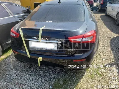Photo 1 of 26: 2016 Maserati Ghibli Diesel, VIN ZAM57TSA9G1192799 — Korean insurance auction