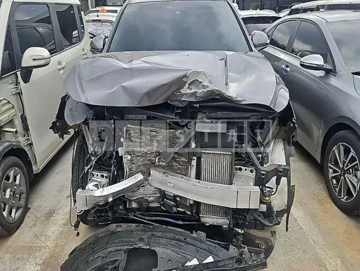 Photo 2 of 16: 2021 Hyundai Santa Fe TM Gasoline 2.5, VIN KMHS281LGMU391350 — Korean insurance auction