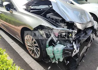 Photo 1 of 21: 2020 Lexus ES300h, VIN JTHB21B16L2097579 — Korean insurance auction