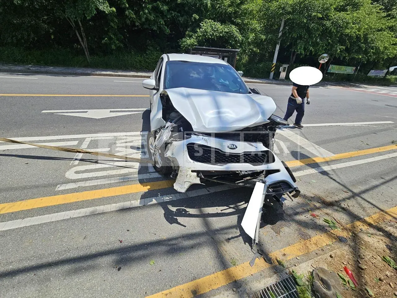 Photo 2 of 10: 2016 Kia Sportage, VIN KNAPN815GGK036059 — Korean insurance auction