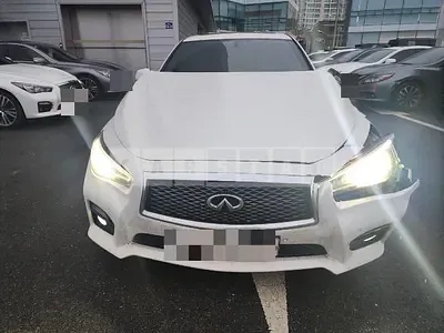 Photo 1 of 23: 2016 Infiniti Q50S Hybrid, VIN JNKAV71E5GM580212 — Korean insurance auction
