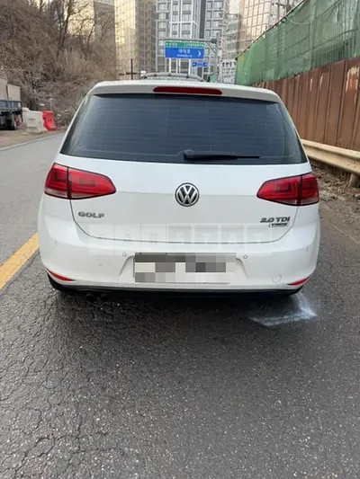 Photo 1 of 7: 2015 Volkswagen Golf 2.0 TDI BMT — Korean insurance auction