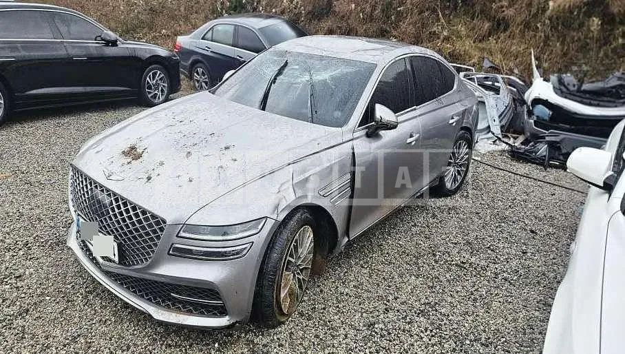 Photo 2 of 21: 2021 Genesis G80 — Korean insurance auction