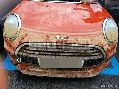 Photo 1 of 7: 2021 MINI Cooper Five-Door, VIN WMWXV7101M2N49768 — Korean insurance auction