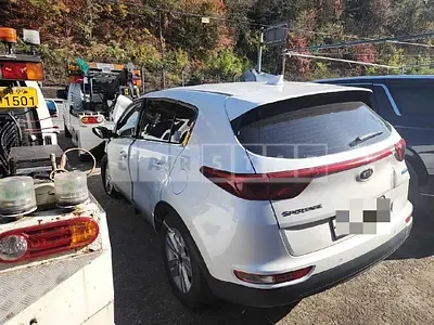 Photo 1 of 9: 2016 Kia Sportage, VIN KNAPN815GGK059340 — Korean insurance auction