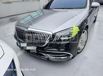 Photo 1 of 13: 2019 Mercedes-Benz S560 4Matic L, VIN WDDUG8GB2KA435544 — Korean insurance auction