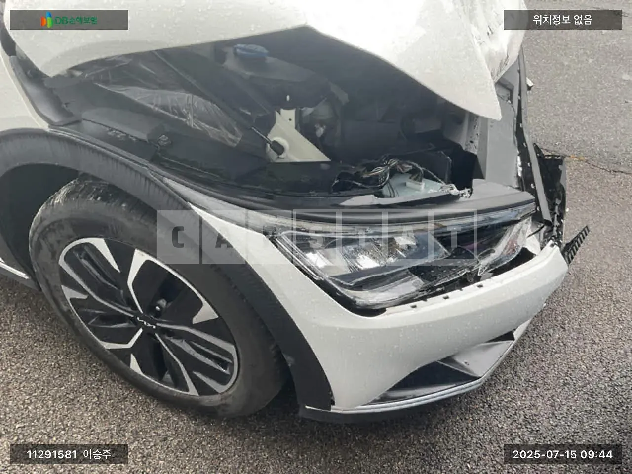 Photo 2 of 12: 2022 Kia EV6, VIN KNAC281AFNA072424 — Korean insurance auction