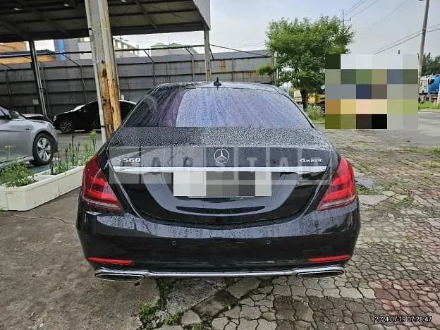 Photo 2 of 17: 2020 Mercedes-Benz S560 4Matic — Korean insurance auction
