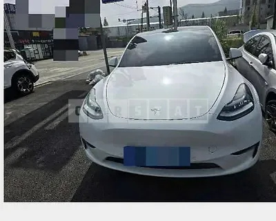 Photo 1 of 20: 2022 Tesla Model Y Long Range — Korean insurance auction