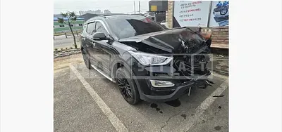Photo 1 of 12: 2015 Hyundai Santa Fe DM Diesel — Korean insurance auction