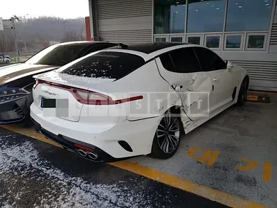 Photo 1 of 7: 2017 Kia Stinger 2.2 (Diesel), VIN KNAE351BBJS001924 — Korean insurance auction