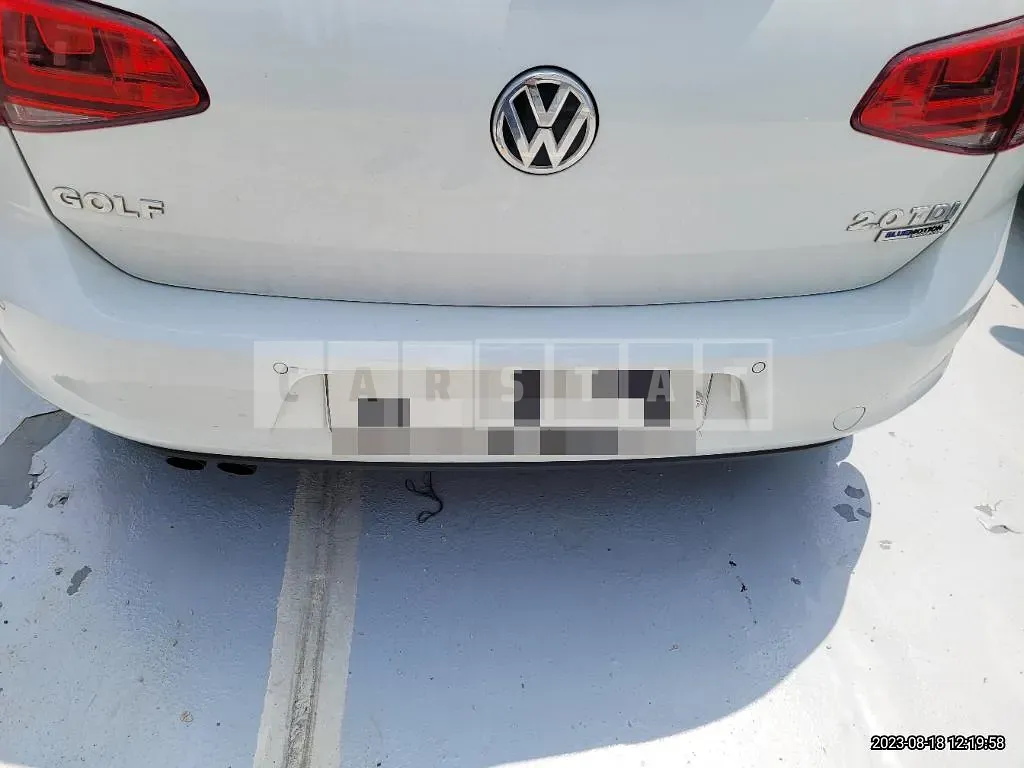 Photo 2 of 10: 2016 Volkswagen Golf 2.0 TDI BMT, VIN WVWZZZAUZGW187570 — Korean insurance auction