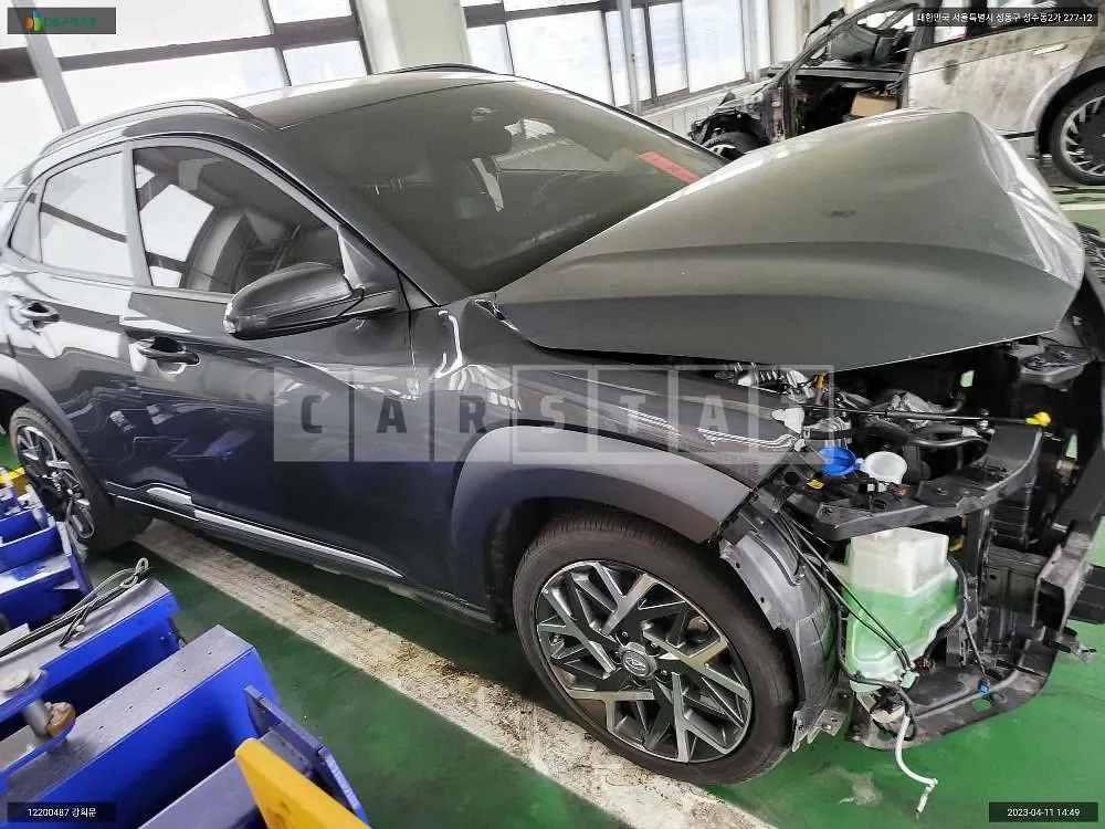 Photo 2 of 13: 2022 Hyundai Kona Hybrid, VIN KMHK581EGNU093948 — Korean insurance auction