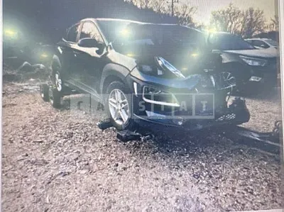 Photo 1 of 2: 2018 Hyundai Kona, VIN KMHK4815HJU151431 — Korean insurance auction
