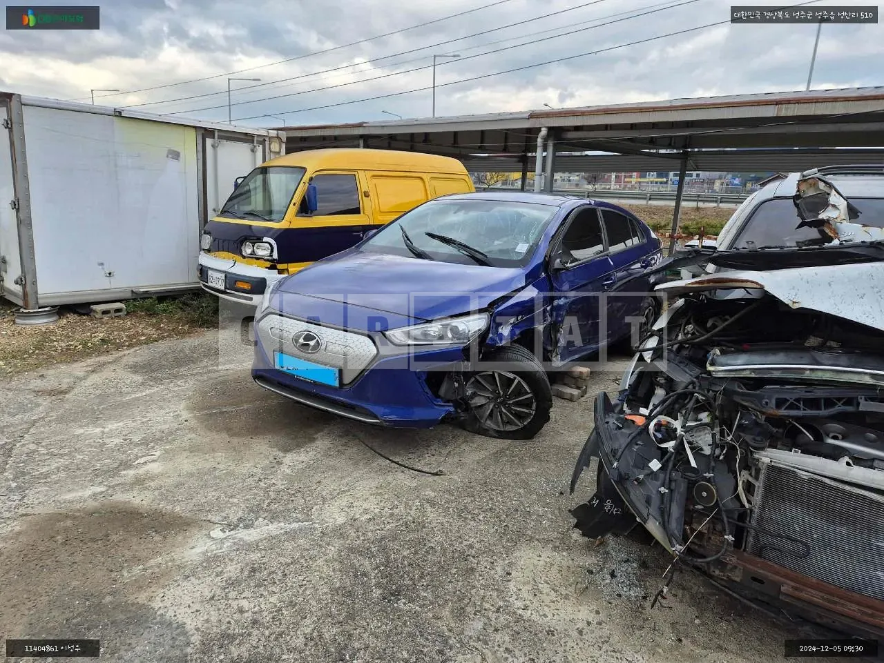 Photo 2 of 19: 2019 Hyundai IONIQ Electric, VIN KMHC851JFLU062681 — Korean insurance auction