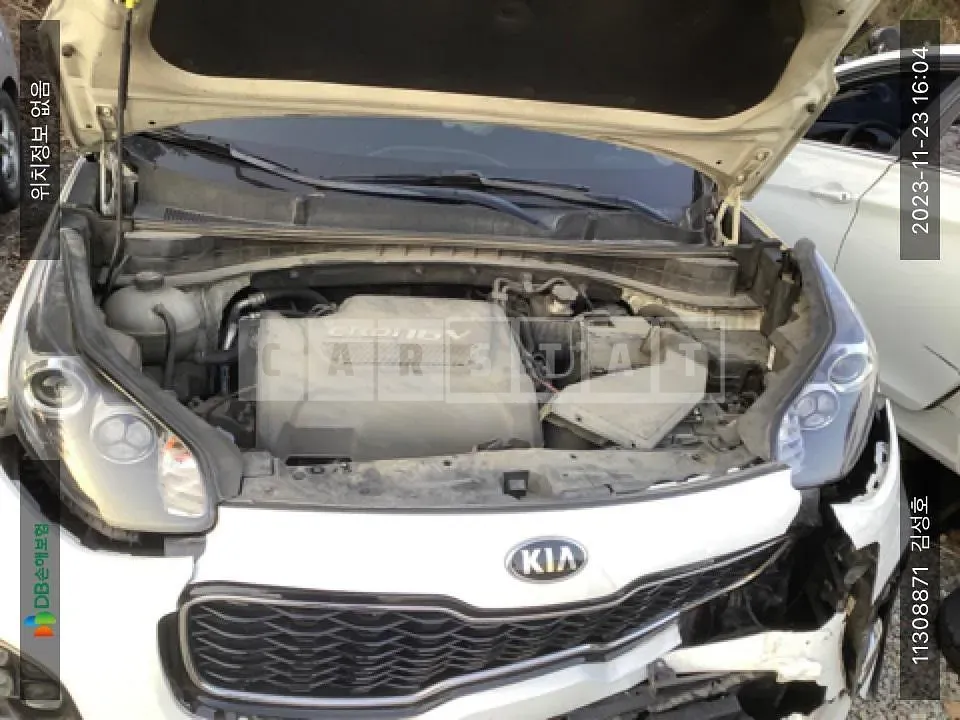 Photo 2 of 11: 2016 Kia Sportage, VIN KNAPM813BGK053207 — Korean insurance auction