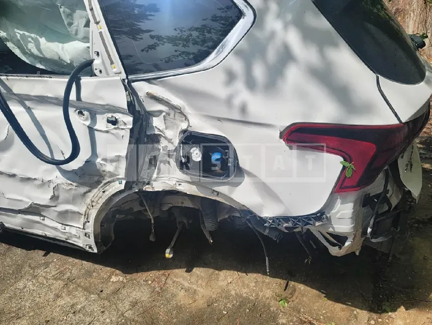 Photo 2 of 15: 2021 Hyundai Santa Fe, VIN KMHS381HGMU328111 — Korean insurance auction