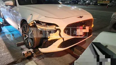 Photo 1 of 16: 2022 Genesis G70 Shooting Brake — Korean insurance auction