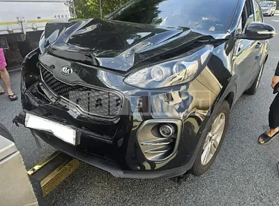 Photo 1 of 38: 2017 Kia Sportage, VIN KNAPN815GJK368256 — Korean insurance auction