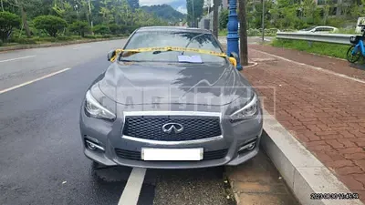 Photo 1 of 10: 2016 Infiniti Q50 2.2d, VIN JNKDV71E1GM550444 — Korean insurance auction