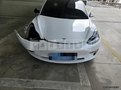 Photo 1 of 17: 2021 Tesla Model 3 Long Range — Korean insurance auction