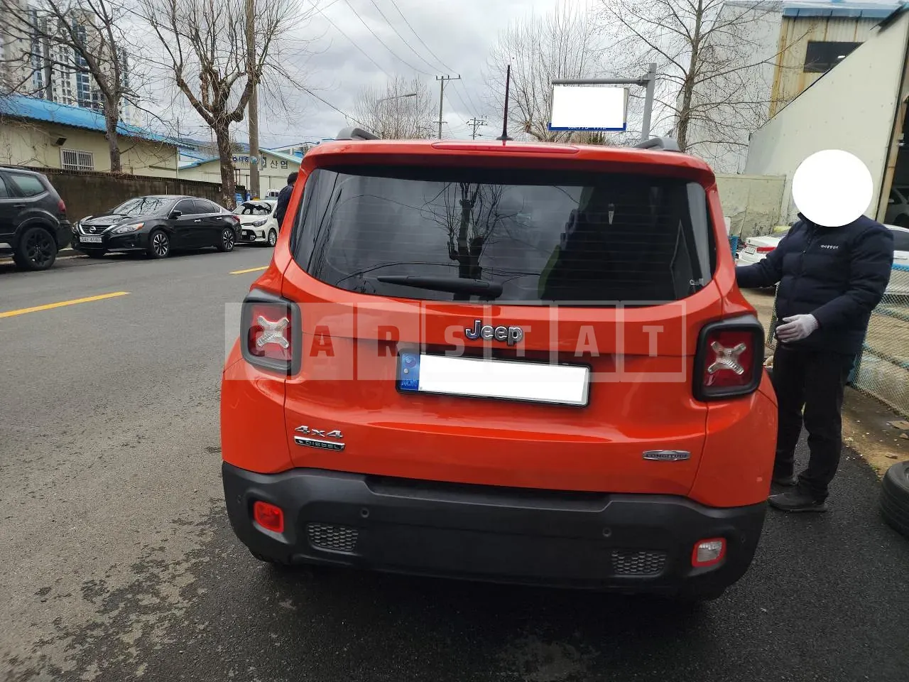 Photo 2 of 21: 2016 Jeep Renegade, VIN 1C4BU0000GPD46644 — Korean insurance auction