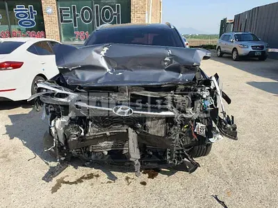 Photo 1 of 8: 2018 Hyundai Tucson, VIN KMHJ581ABJU546100 — Korean insurance auction