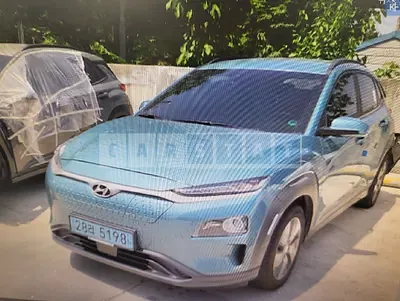 Photo 1 of 8: 2019 Hyundai Kona Electric, VIN KMHK381GFKU030791 — Korean insurance auction