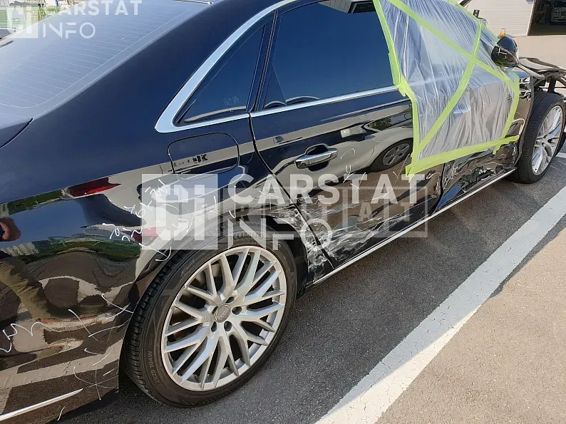 Photo 2 of 5: 2015 Audi A8L 60 TDI quattro, VIN WAUZZZ4H1FN037567 — Korean insurance auction