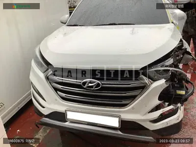 Photo 1 of 11: 2016 Hyundai Tucson, VIN KMHJ581ABHU321098 — Korean insurance auction