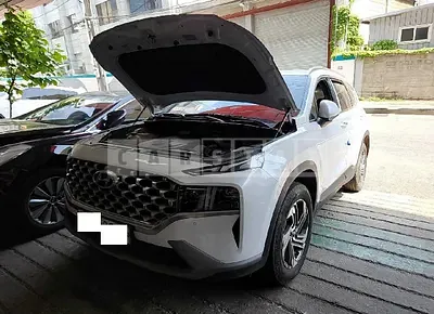 Photo 1 of 25: 2021 Hyundai Santa Fe, VIN KMHS381HGMU317830 — Korean insurance auction