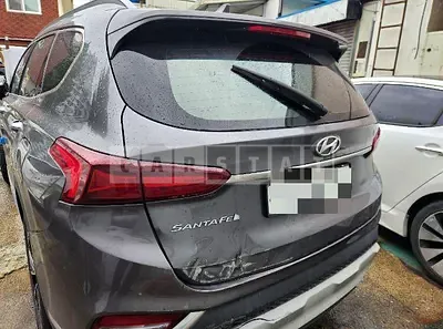 Photo 1 of 29: 2019 Hyundai Santa Fe TM 2.0, VIN KMHS381BBLU203297 — Korean insurance auction