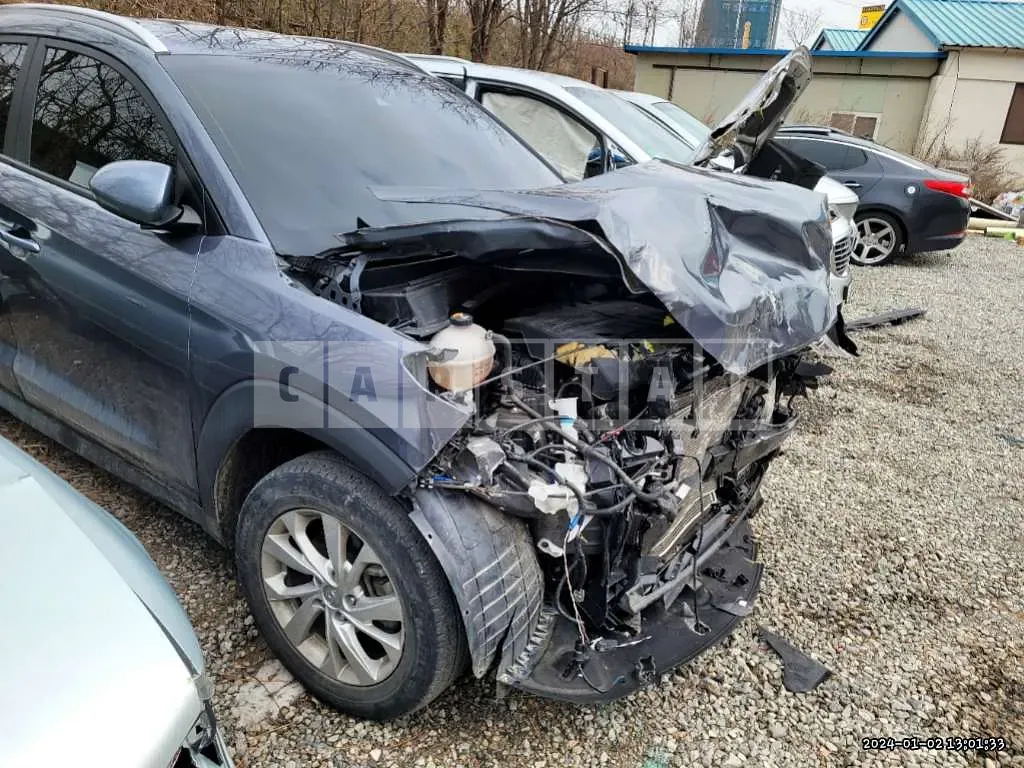 Photo 2 of 14: 2020 Hyundai Tucson, VIN KMHJ381ABLU345969 — Korean insurance auction