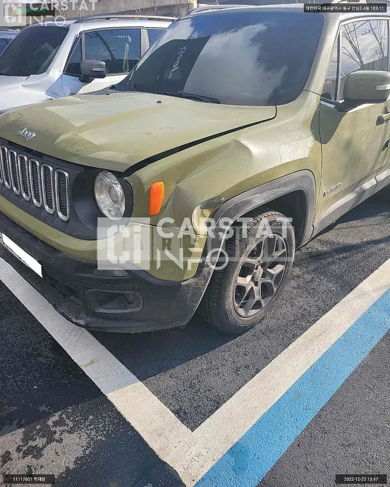 Photo 2 of 16: 2015 Jeep Zip Renegade, VIN 1C4BU0000FPB94367 — Korean insurance auction
