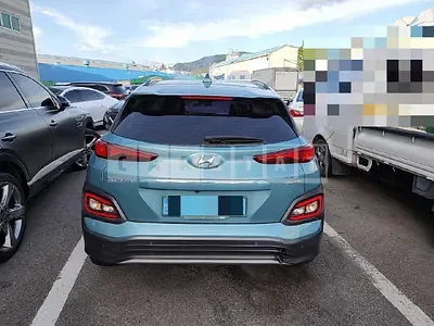 Photo 1 of 10: 2018 Hyundai Kona Electric, VIN KMHK381GFKU016353 — Korean insurance auction