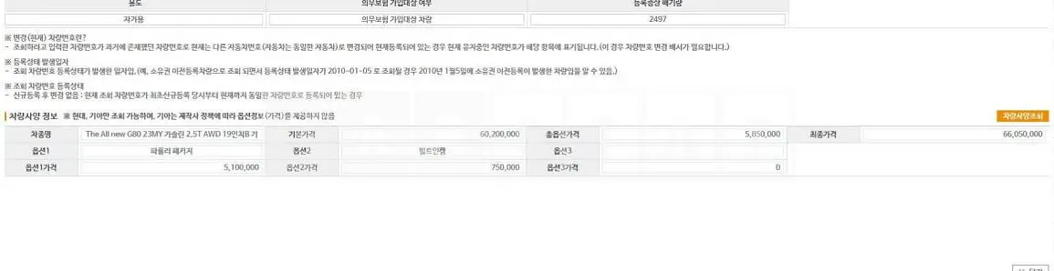 Photo 2 of 21: 2023 Genesis G80 AWD — Korean insurance auction
