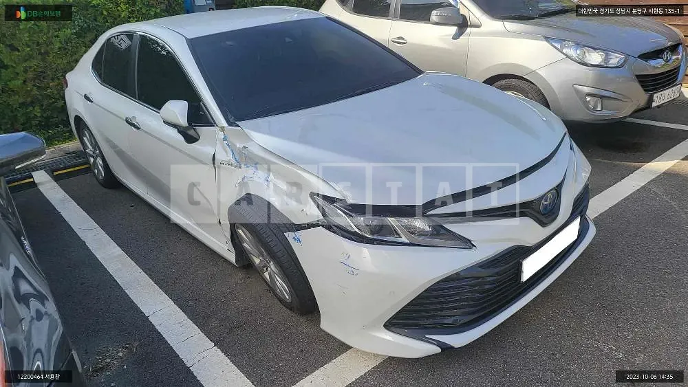 Photo 2 of 16: 2019 Toyota Camry Hybrid LE, VIN JTNB21HK9K3034076 — Korean insurance auction