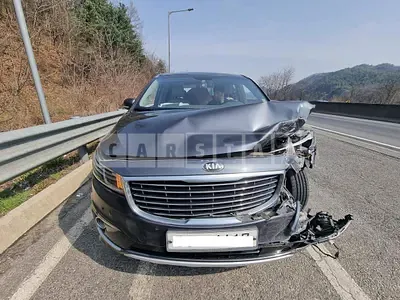 Photo 1 of 14: 2015 Kia Carnival, VIN KNAMB81ABGS090694 — Korean insurance auction