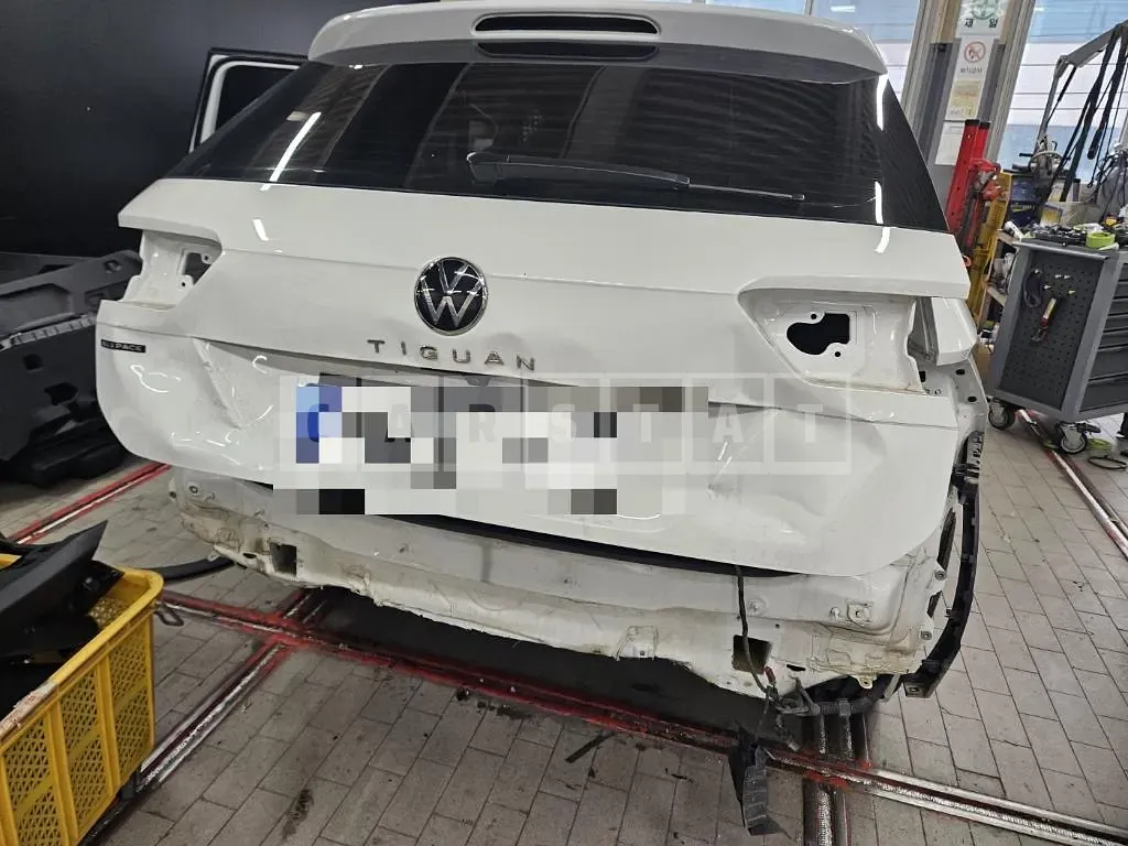 Photo 2 of 14: 2022 Volkswagen Tiguan All Space, VIN WVGZZZ5N5PM003979 — Korean insurance auction