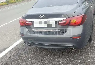 Photo 1 of 9: 2015 Infiniti Q70 3.7, VIN JNKBY11E6FM560042 — Korean insurance auction