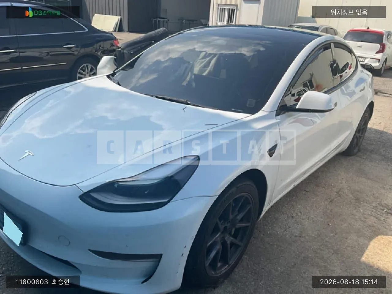 Photo 2 of 11: 2022 Tesla Model 3 Long Range, VIN 5YJ3E1EB9NF236024 — Korean insurance auction