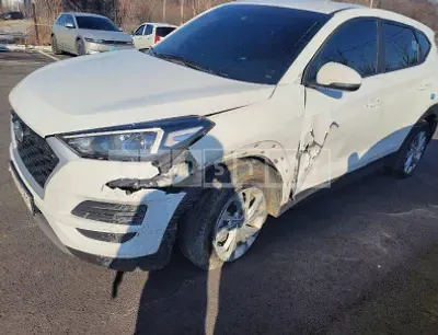 Photo 1 of 23: 2019 Hyundai Tucson, VIN KMHJ281ADKU106168 — Korean insurance auction