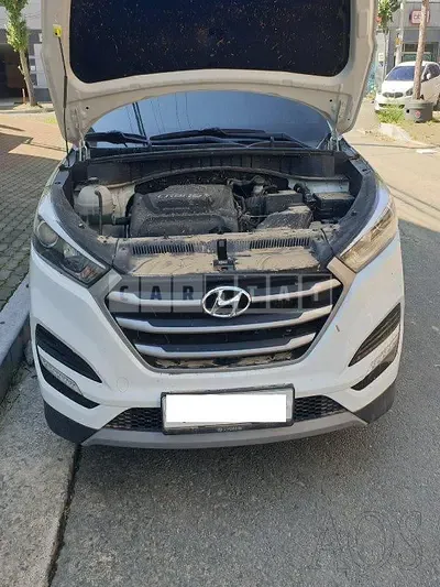 Photo 1 of 9: 2018 Hyundai Tucson, VIN KMHJ281ABJU672665 — Korean insurance auction