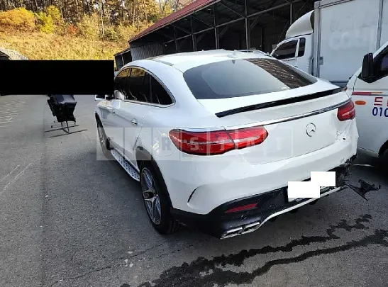 Photo 2 of 12: 2017 Mercedes-Benz GLE350d 4Matic Coupe, VIN WDCED2EB5HA049615 — Korean insurance auction