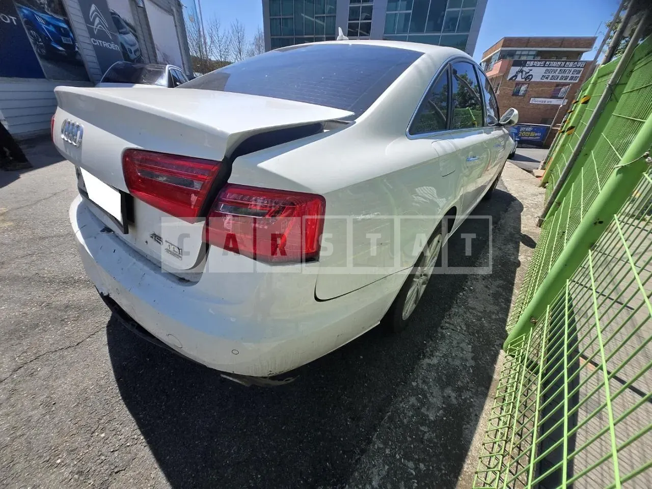 Photo 2 of 8: 2015 Audi A6 45 TDI quattro, VIN WAUZZZ4G1FN040847 — Korean insurance auction