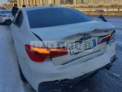 Photo 1 of 4: 2018 BMW 530i xDrive, VIN WBAJD9100JWC82652 — Korean insurance auction
