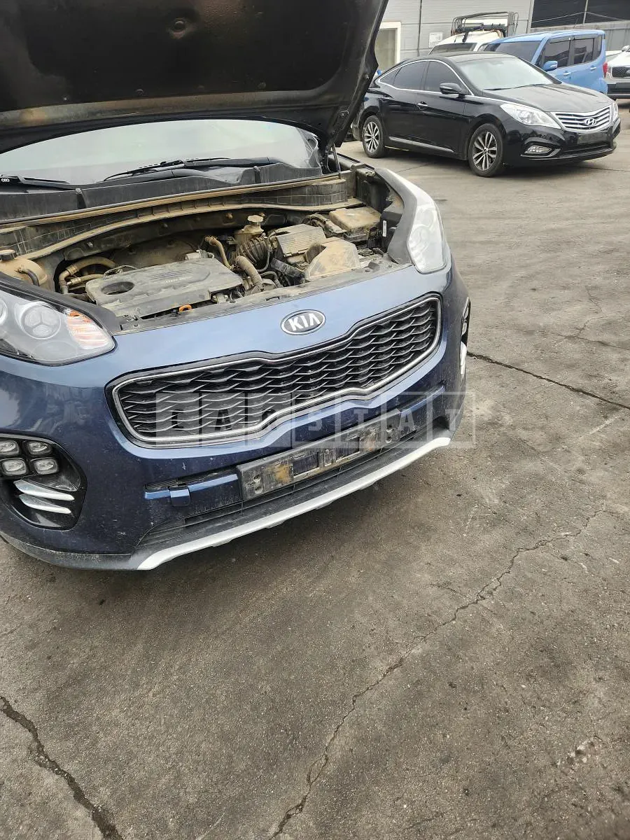 Photo 2 of 15: 2017 Kia Sportage 1.7, VIN KNAPN815GJK325221 — Korean insurance auction